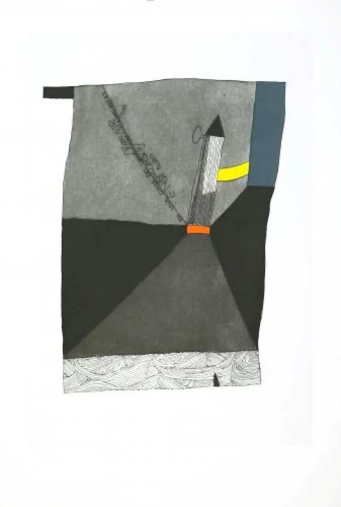 Etching And Aquatint Benmayor - La torre del camino