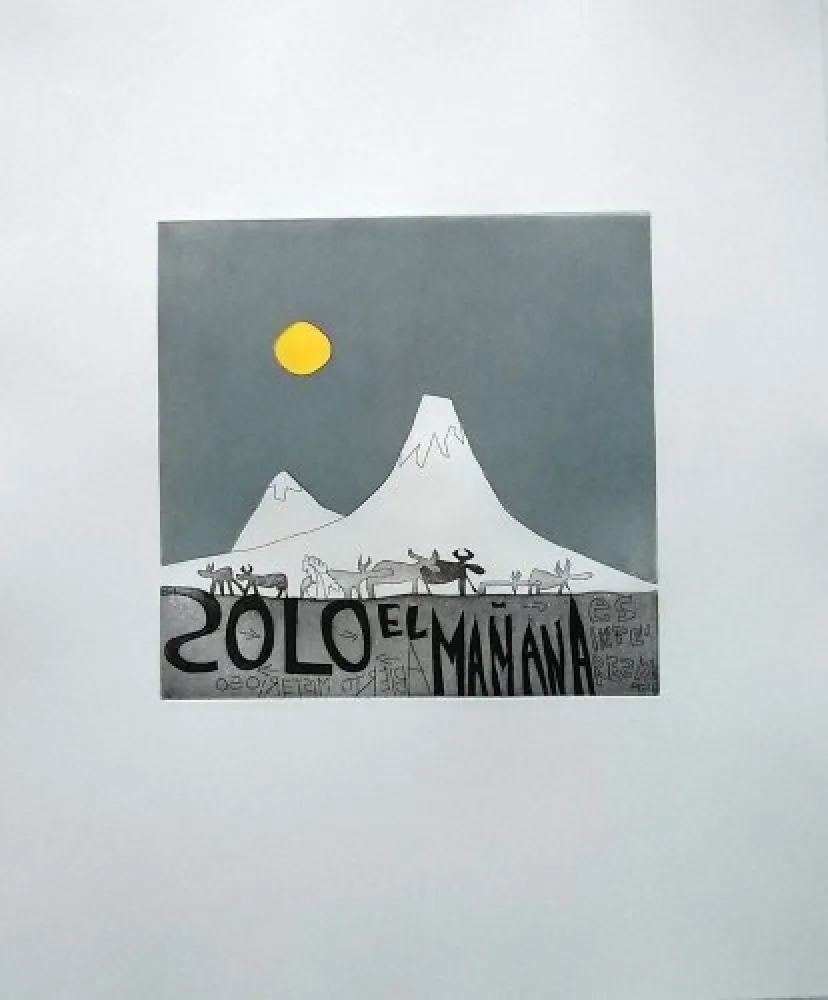 Etching And Aquatint Benmayor - Sólo el mañana