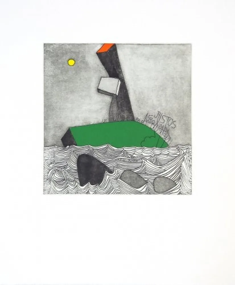 Etching And Aquatint Benmayor - Without title 1