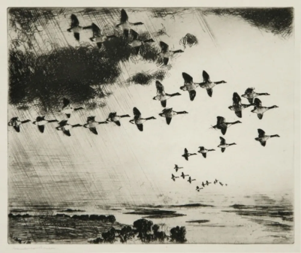 Engraving Benson - The Long Journey