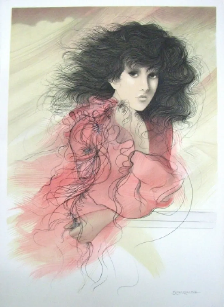 Lithograph Benvenuti - Story of Spring
