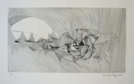 Etching Berge - Quadrige