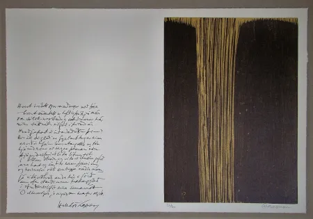 Woodcut Bergman - Sans titre