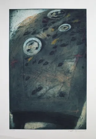 Etching And Aquatint Bernsau - Untitled