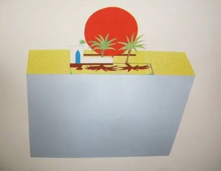 Lithograph Bertholo - Sans titre