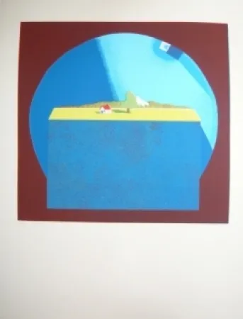 Lithograph Bertholo - Sans titre