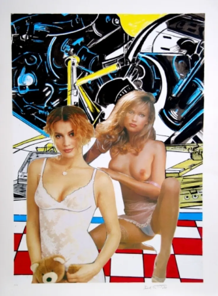 Screenprint Bertini - Bambole