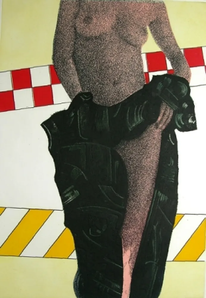 Etching And Aquatint Bertini - Nudo