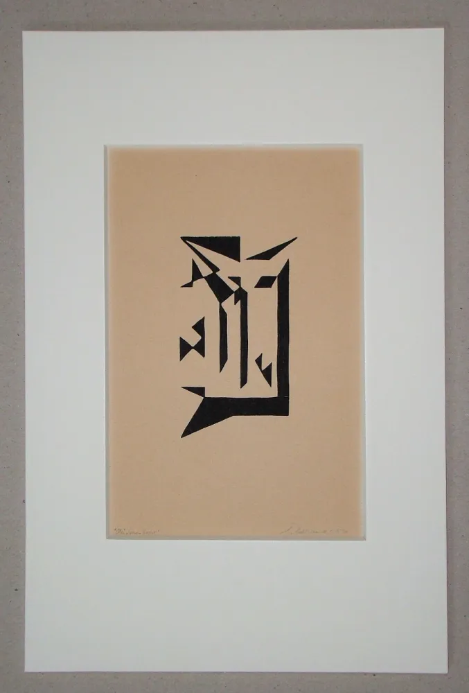 Woodcut Bertrand - Cloisonnement