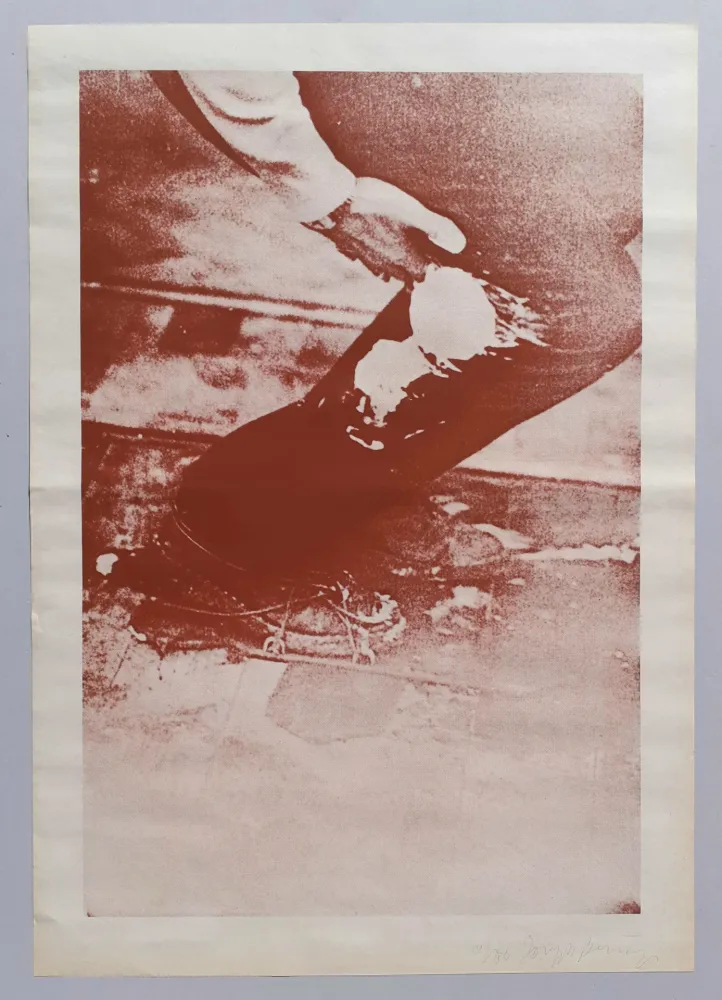 Screenprint Beuys - Aus Eurasienstab