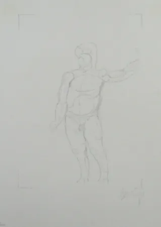 Lithograph Beuys - Codices Madrid 1