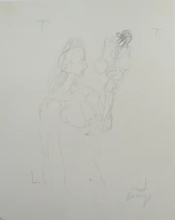 Lithograph Beuys - Codices Madrid 5