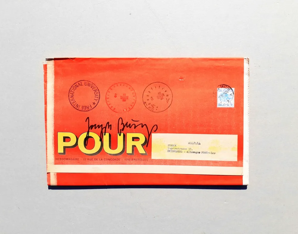 Screenprint Beuys - POUR