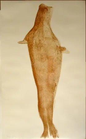 Lithograph Beuys - Robbe