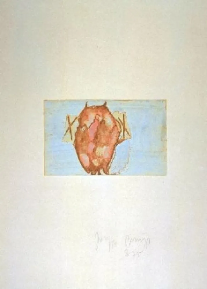 Etching And Aquatint Beuys - Schamanentrommel