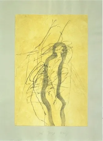 Etching And Aquatint Beuys - Schwurhand: Blitz and Bienenkönigin