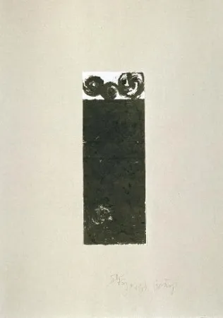 Lithograph Beuys - Scrolls