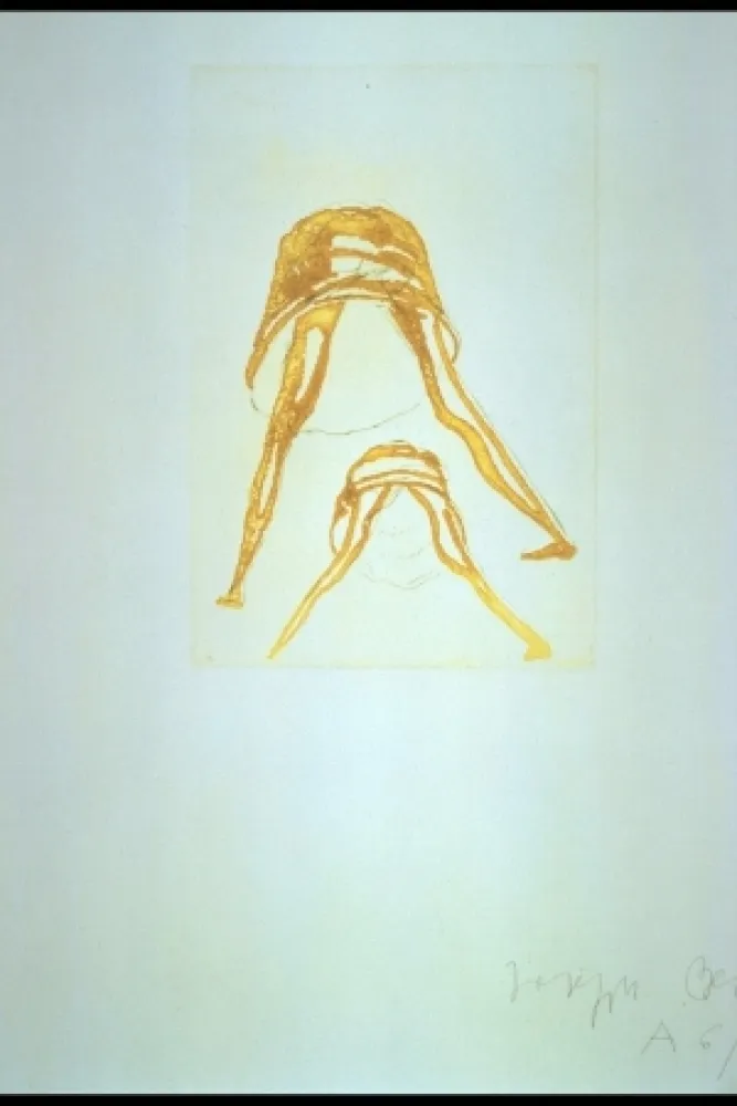 Etching Beuys - Tränen: Petticoat 