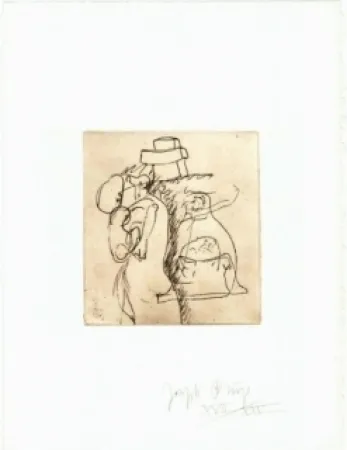 Etching Beuys - Zirkulationszeit: Die Mütter  