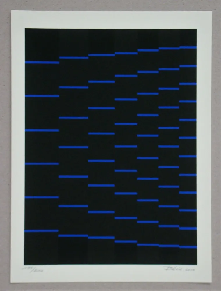 Screenprint Bézie - Composition