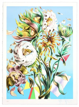 Lithograph Bigum - Enhver Sin Stilhed