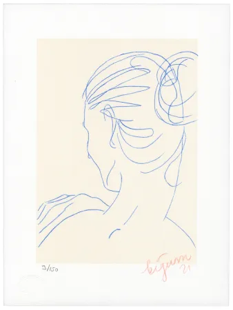 Lithograph Bigum - Sans titre