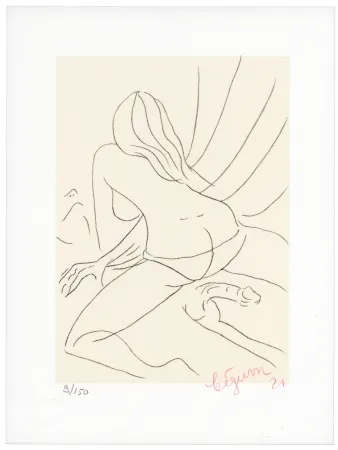 Lithograph Bigum - Sans titre