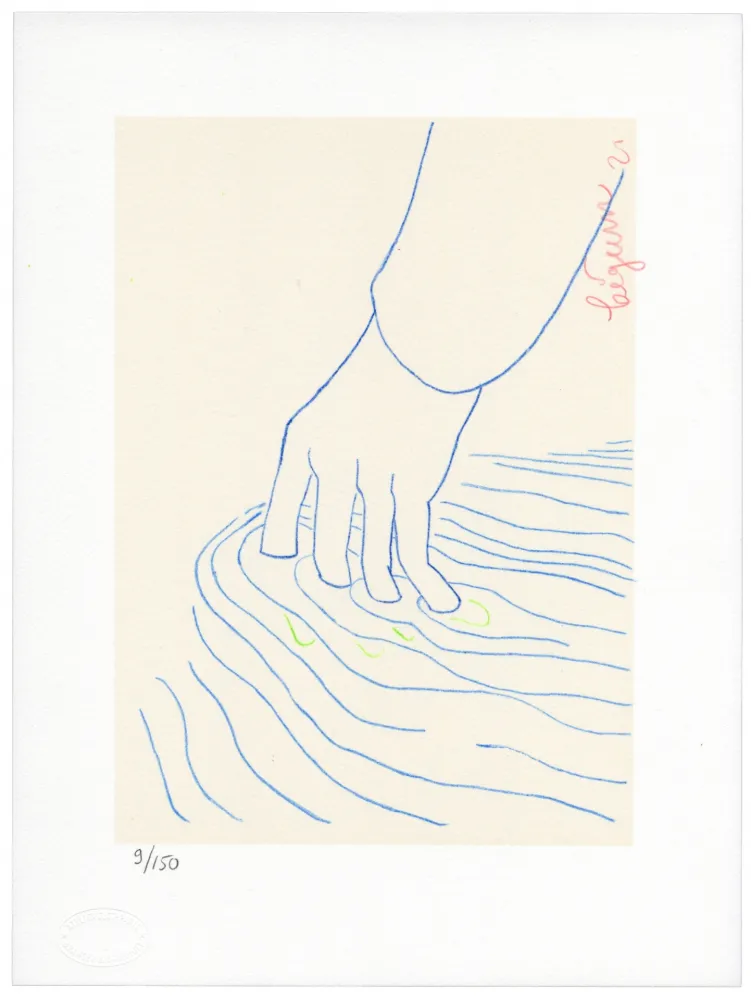 Lithograph Bigum - Sans titre