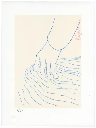 Lithograph Bigum - Sans titre