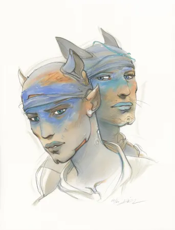 Lithograph Bilal - Transhumans 2