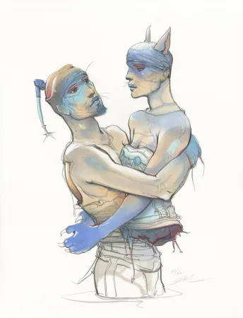 Lithograph Bilal - Transhumans 3