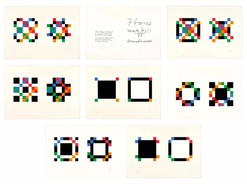 Screenprint Bill - 7 twins - Complete portfolio