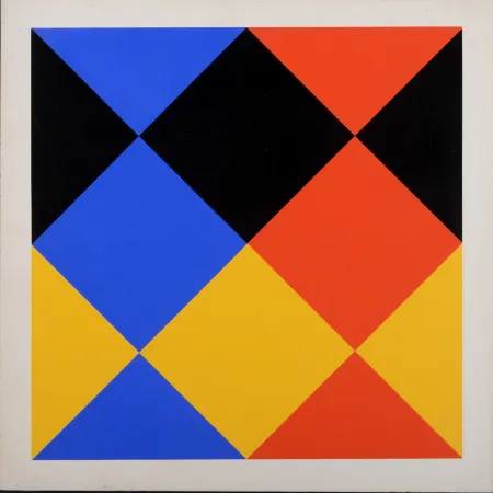 Screenprint Bill - Composition 1967