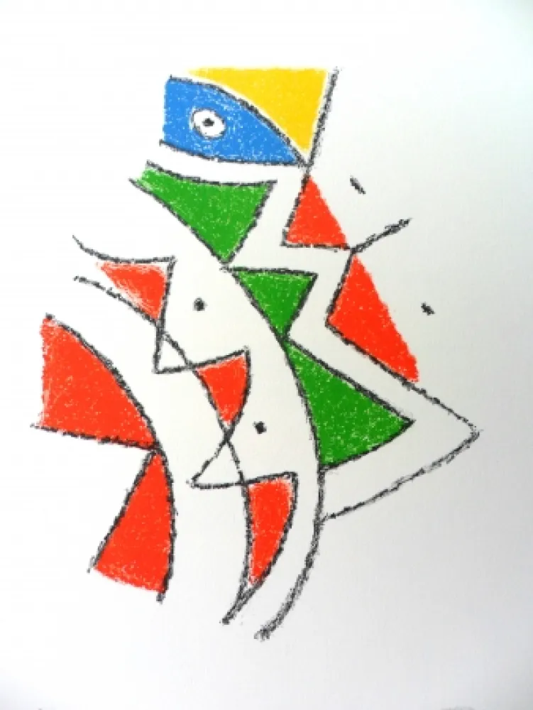 Lithograph Bille - M 100