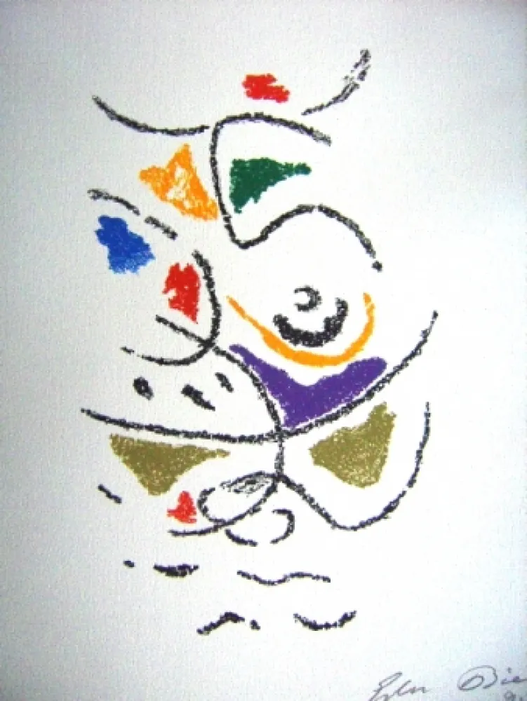 Lithograph Bille - M 114