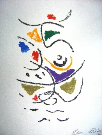 Lithograph Bille - M 114