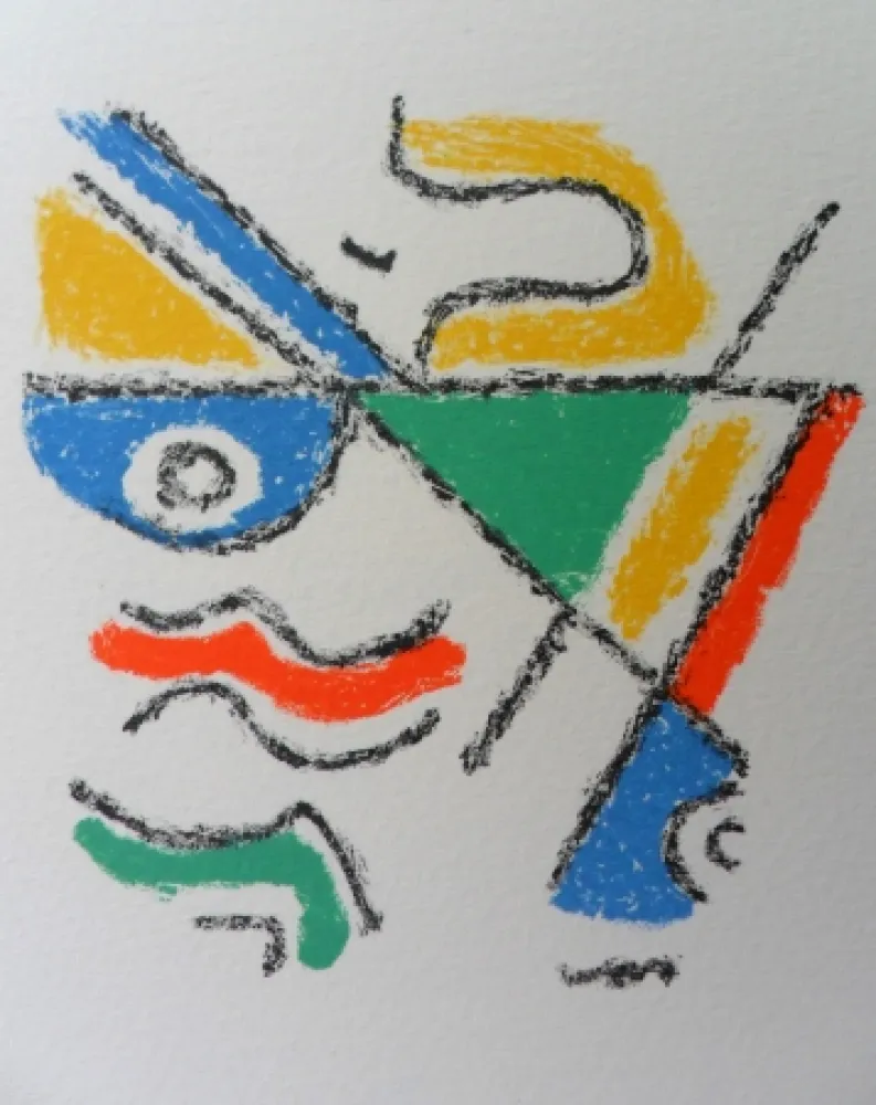 Lithograph Bille - M 122