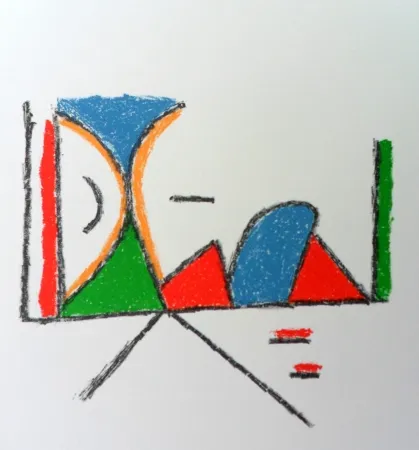 Lithograph Bille - M 132