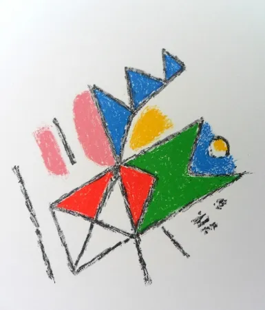 Lithograph Bille - M 134