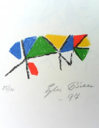 Lithograph Bille - M 139