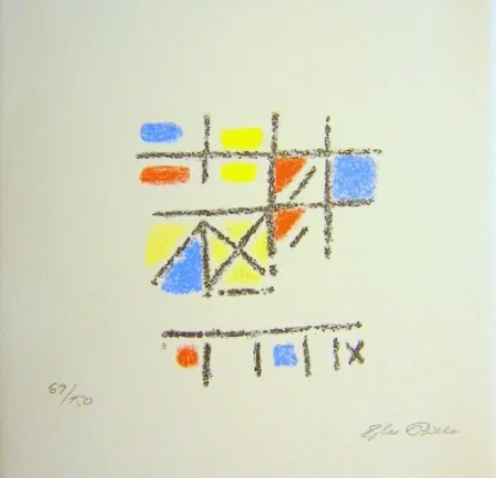 Lithograph Bille - The Pictorial Image