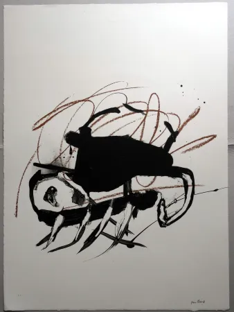 Lithograph Bird - A.L Galería Joan Prats