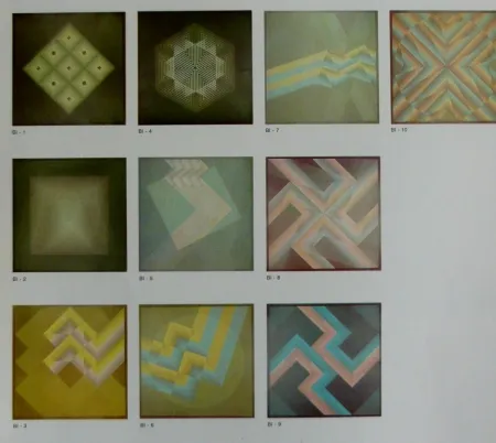 Lithograph Bird - Cinetic serie