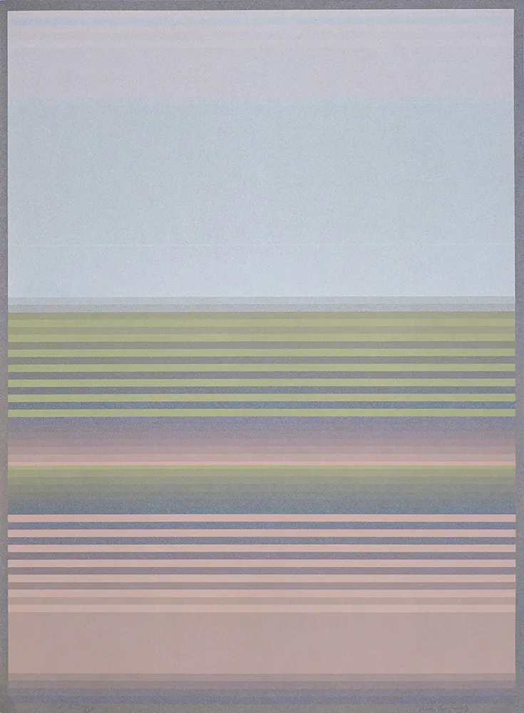 Lithograph Bird - J.B.I. - 6