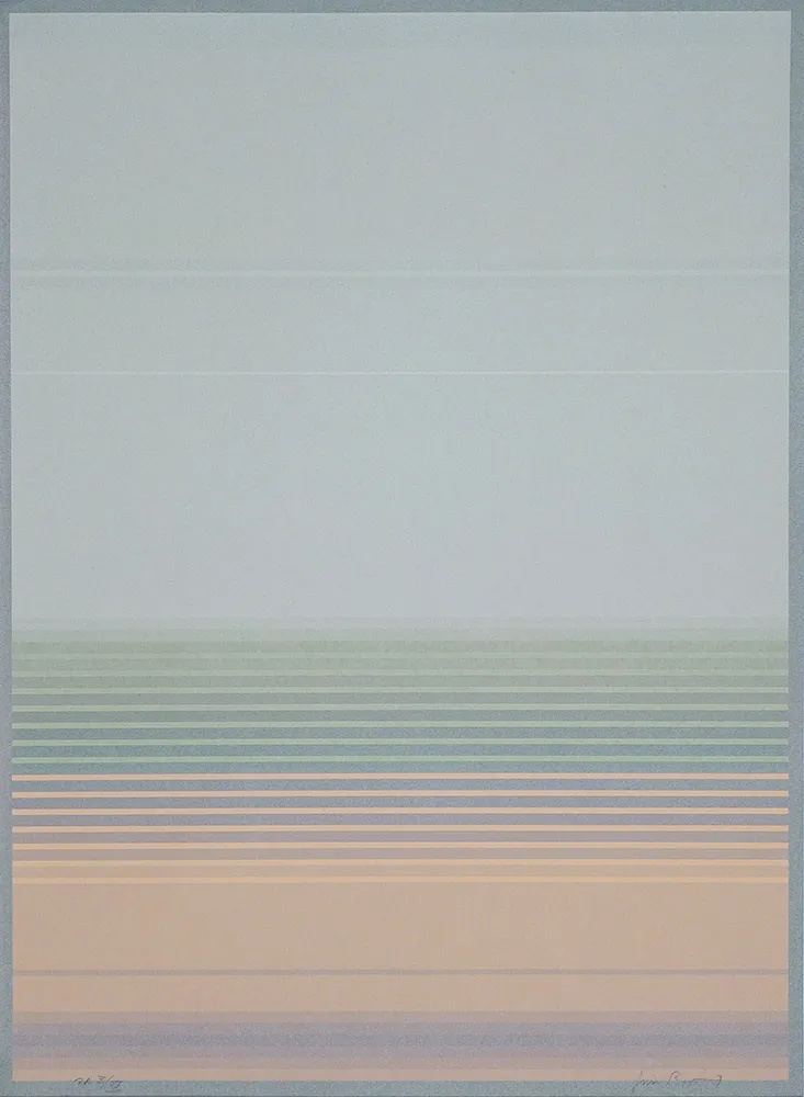 Lithograph Bird - J.B.I. - 8