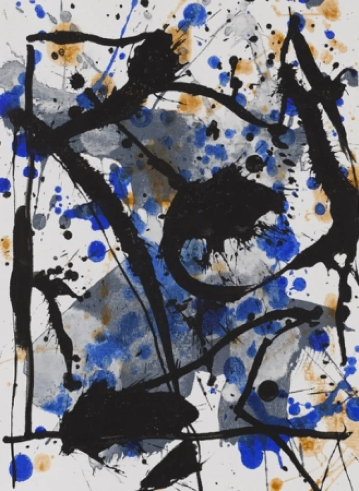 Lithograph Bird - Serie Verano Alpera I