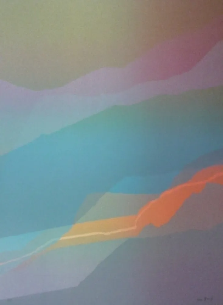 Lithograph Bird - Spectre lumière 3