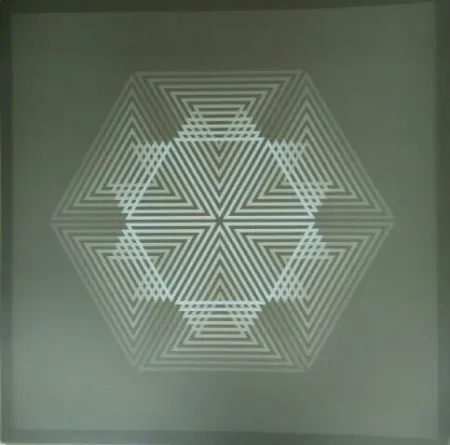 Lithograph Bird - Tribute to Vasarely 12