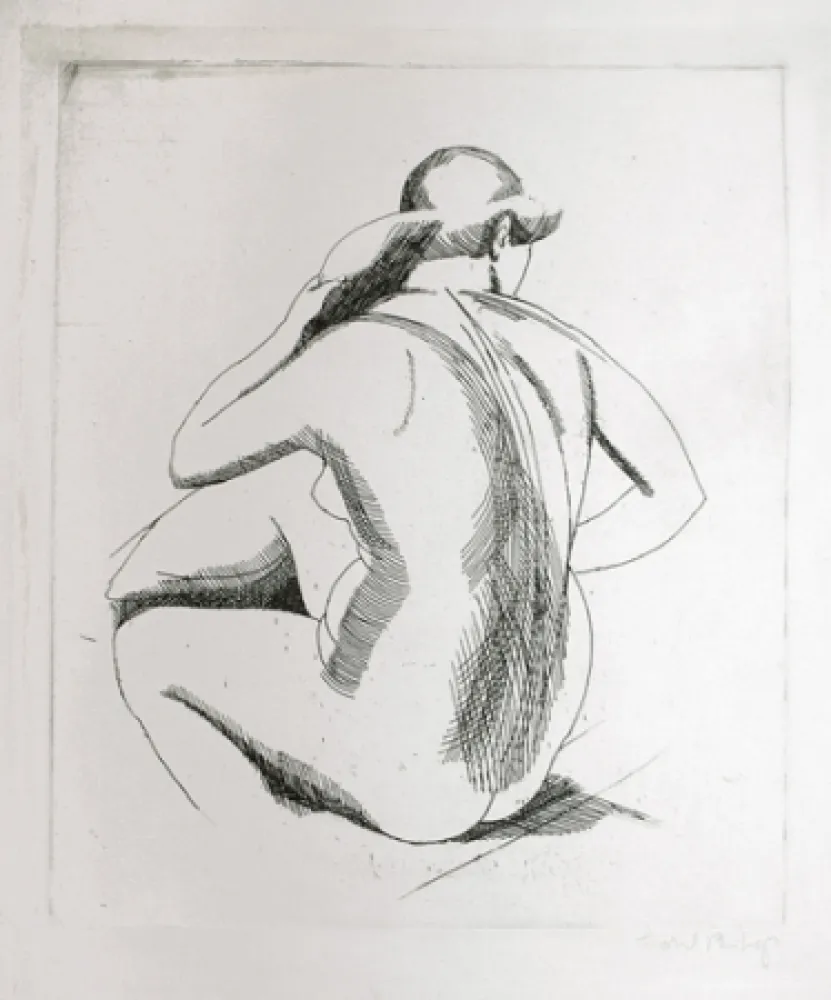 Etching Bishop - Isabel Bishop.  Eight Etchings, 1925-1931.