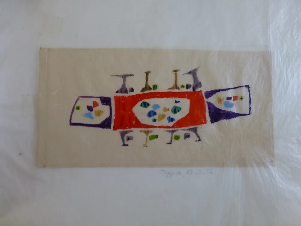 No Technical Bissier - Projet de tapisserie 